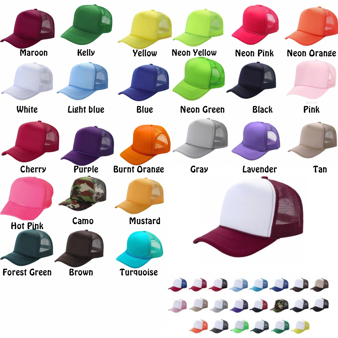3 Patch Trucker Hat