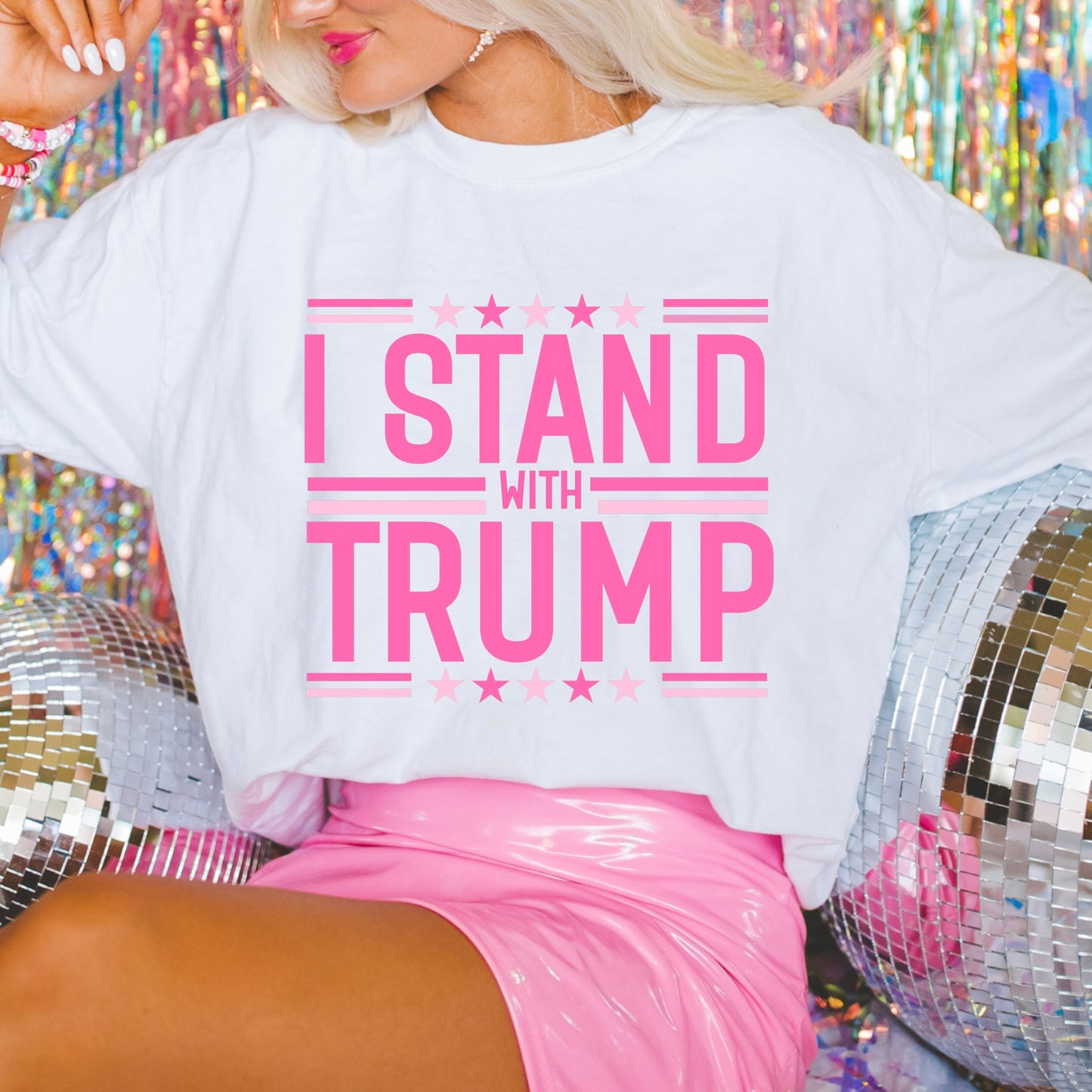 I Stand With Trump Tee • S-2XL
