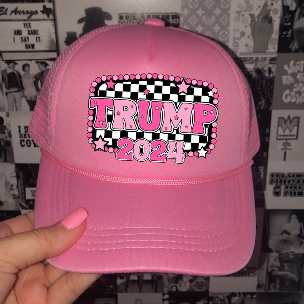 Trump 2024 Trucker Hat • 3 Color Options
