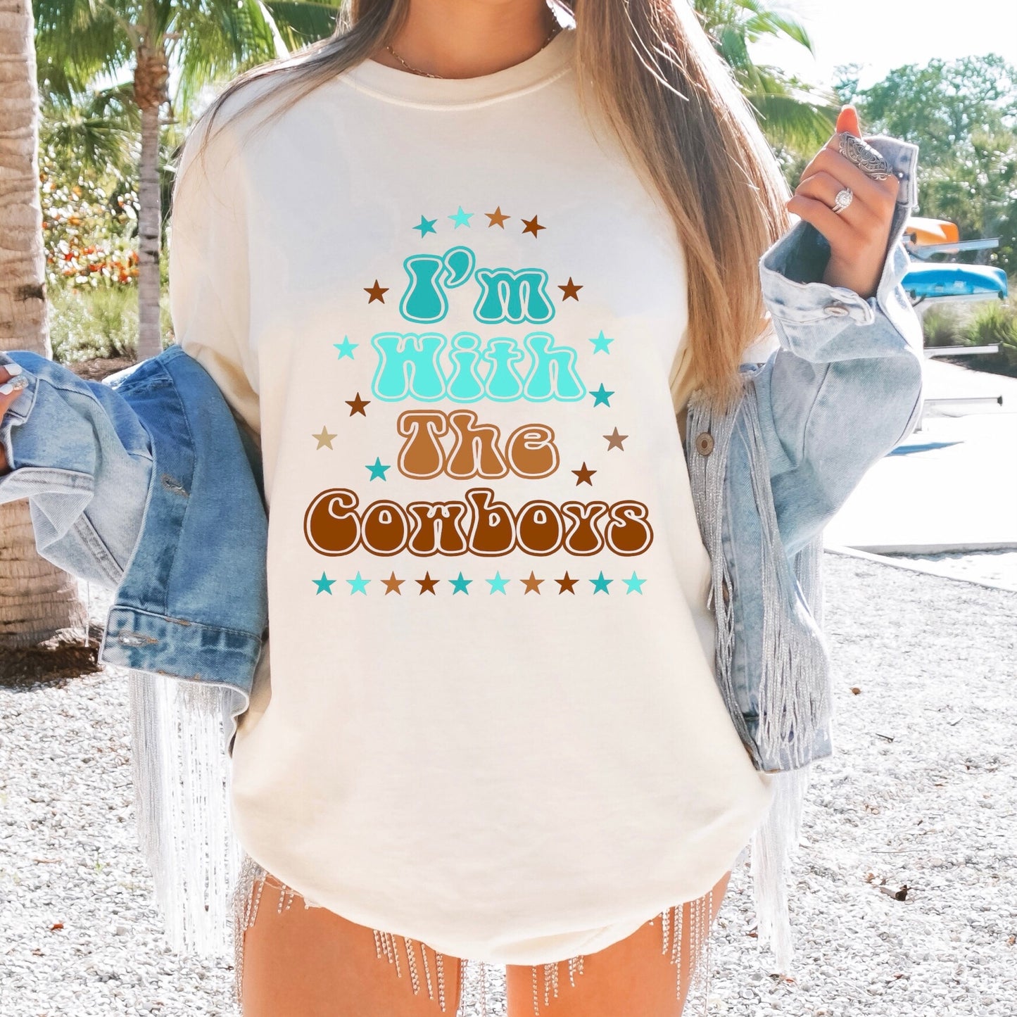 I’m With The Cowboys Tee • S-2XL