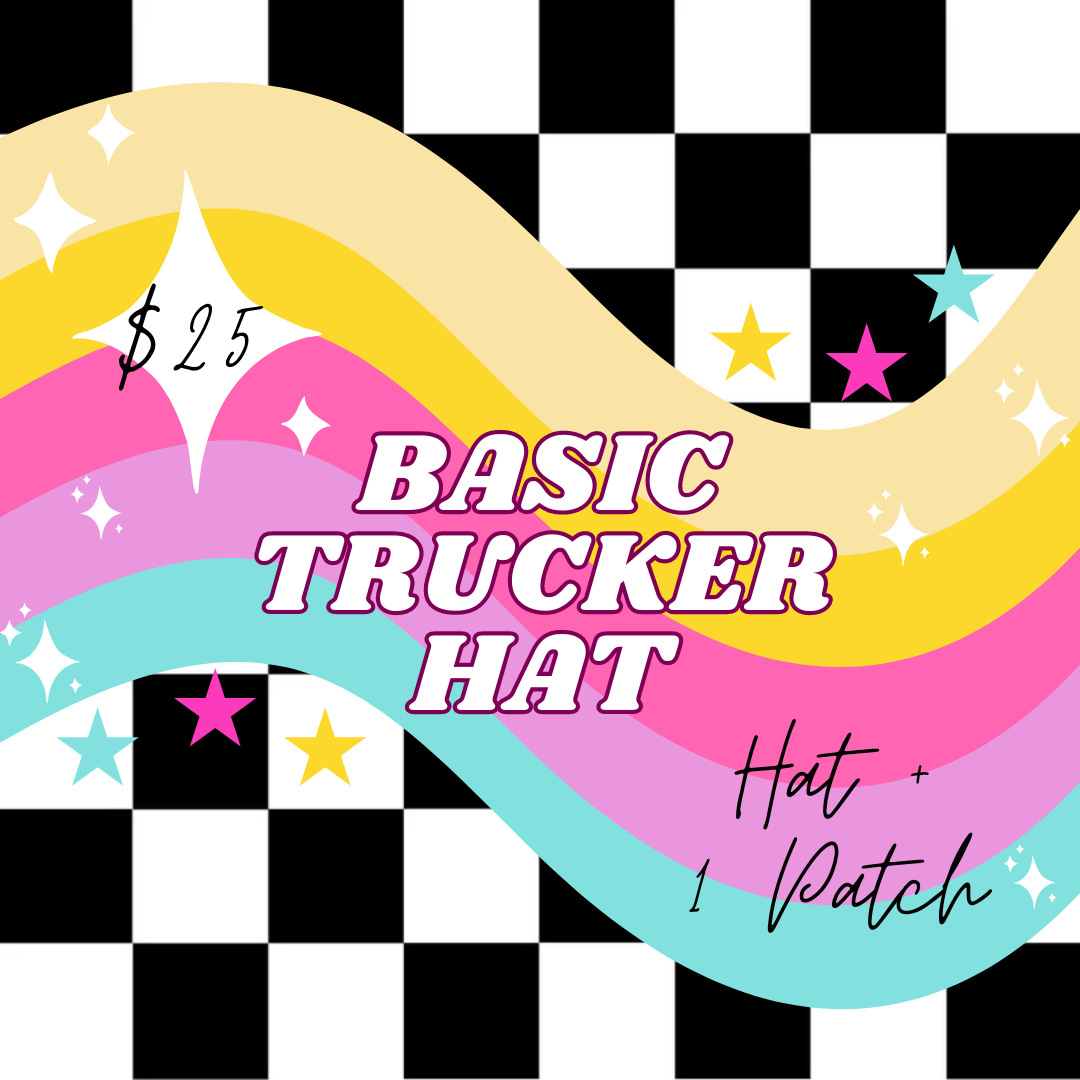 1 Patch Trucker Hat