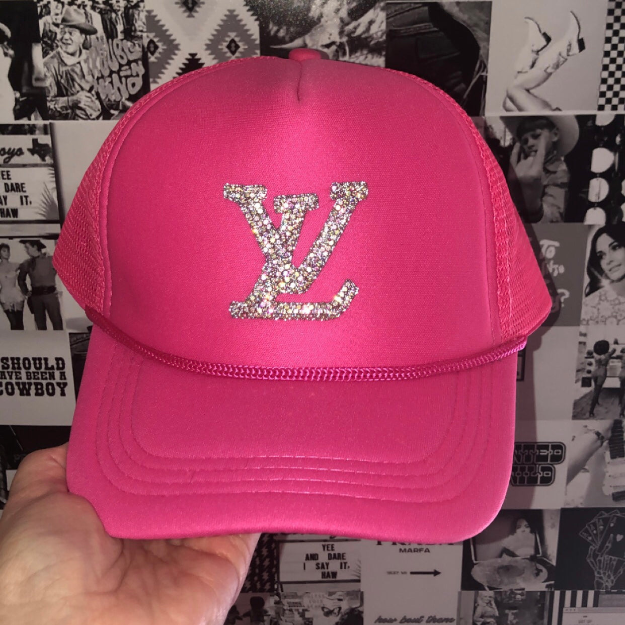 Rhinestone Trucker Hat
