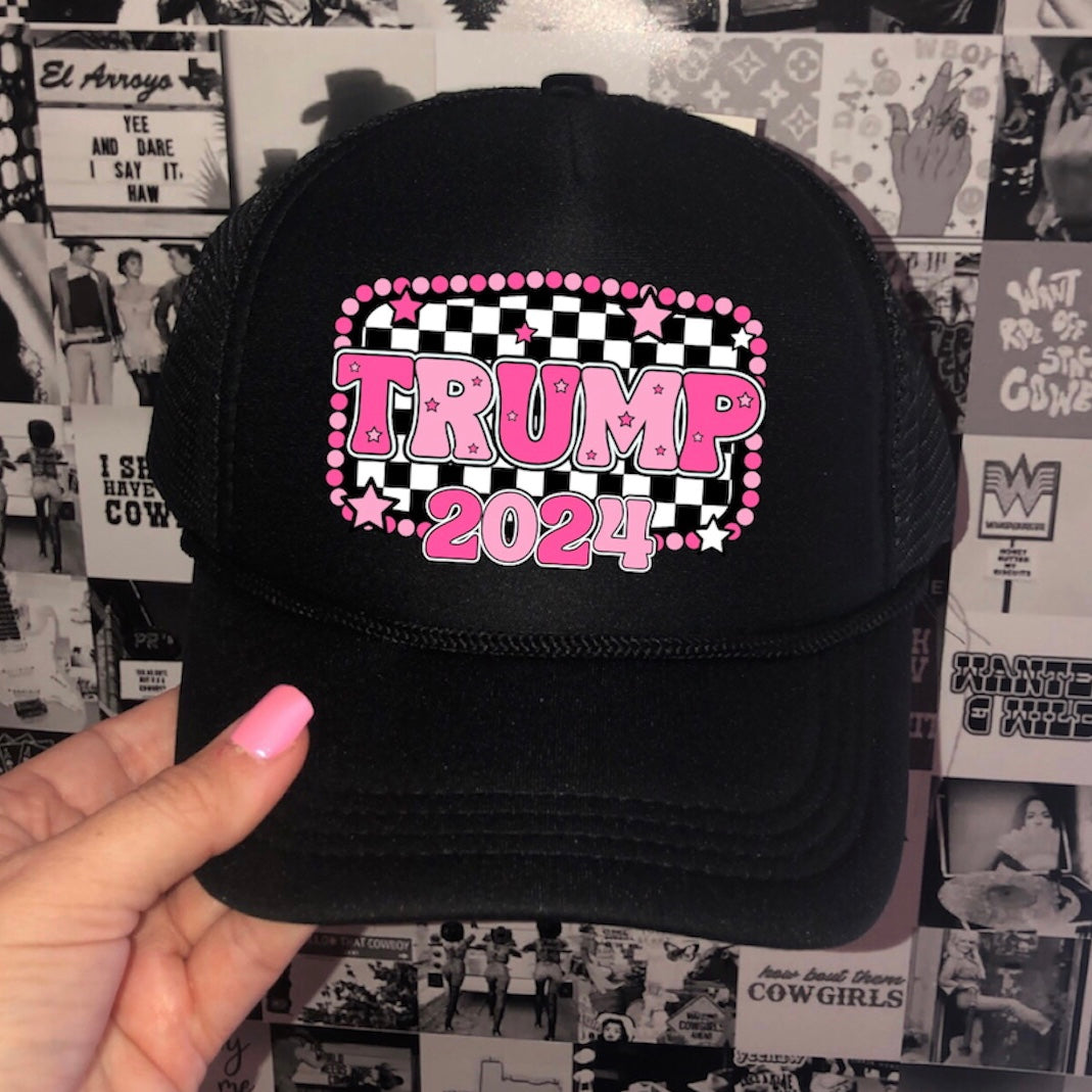 Trump 2024 Trucker Hat • 3 Color Options