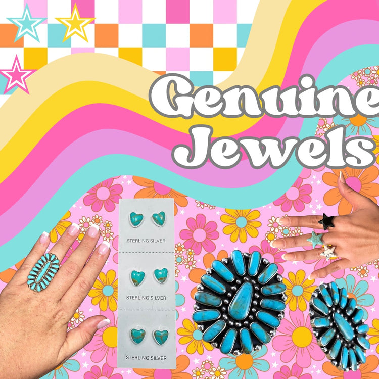 Genuine Turquoise Jewelry