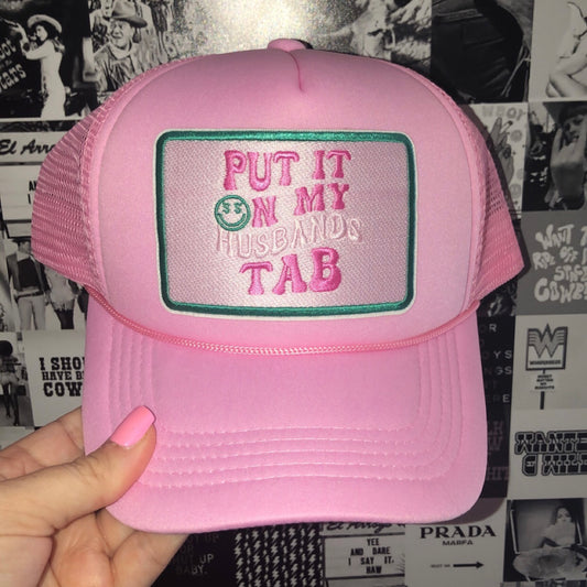 Husbands Tab Trucker Hat