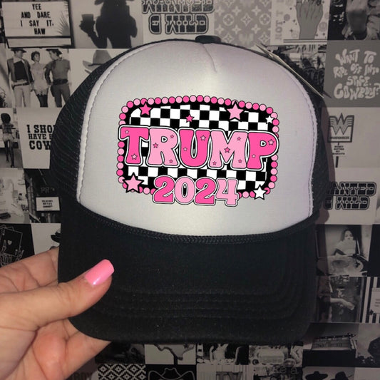 Trump 2024 Trucker Hat • 3 Color Options