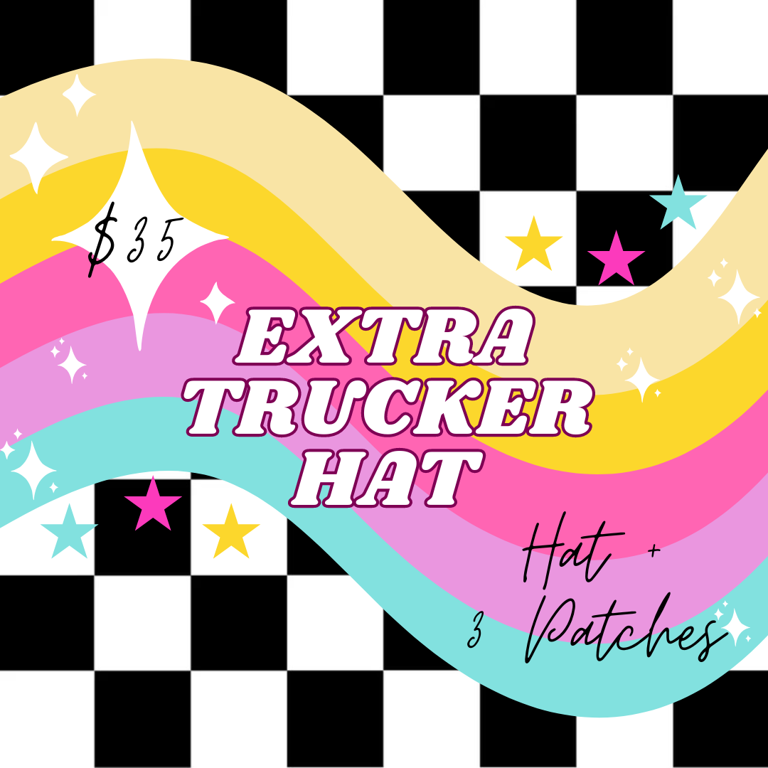 3 Patch Trucker Hat