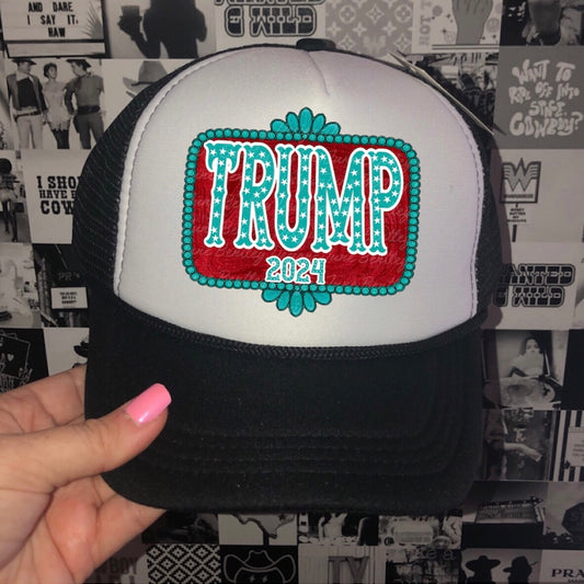 TRUMP 2024 Trucker Hat • 2 Color Options