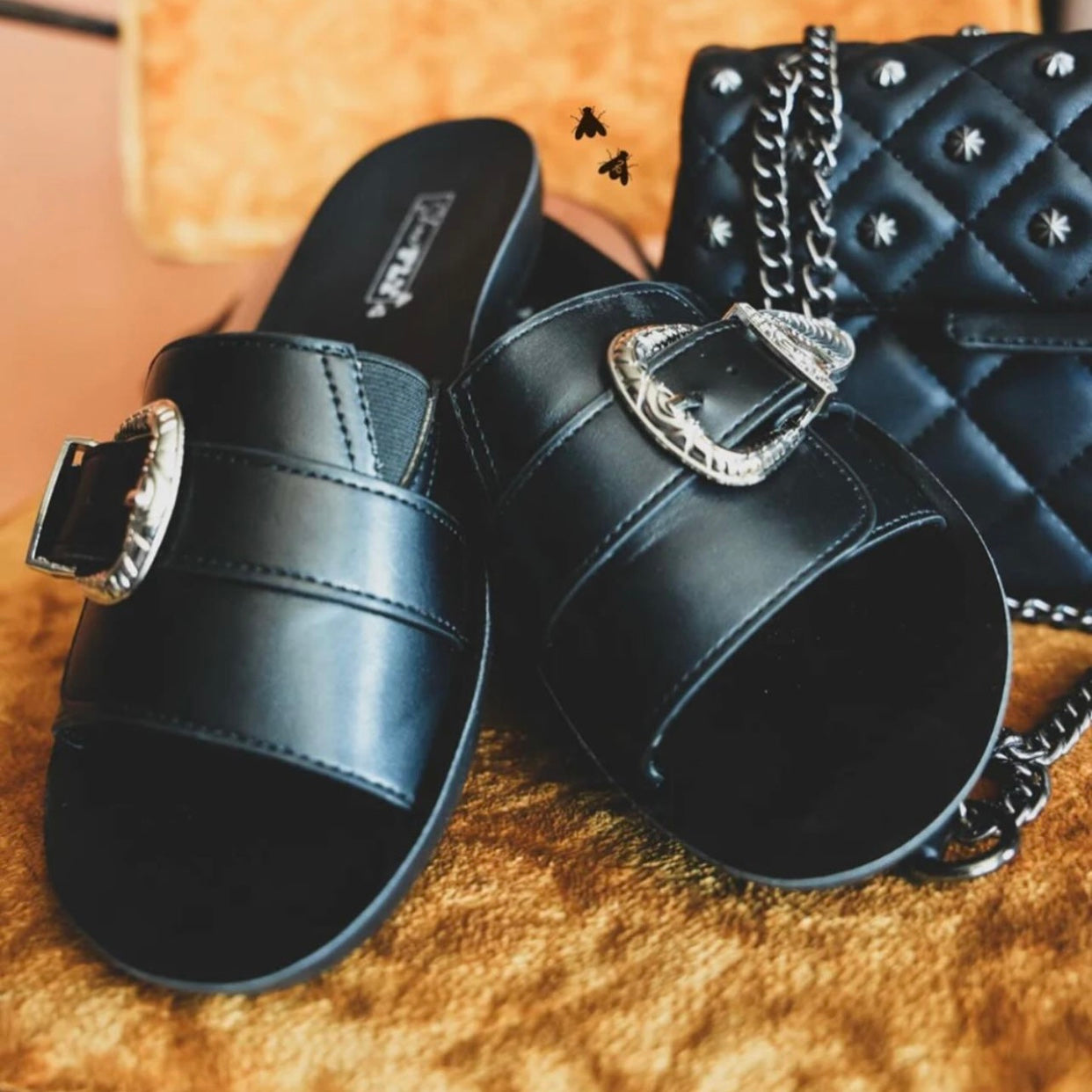 Buckin Western Sandals